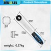 JEUCLEL 10.6-Inch Push through Ratchet, 1/2" Drive, 7.5° return angle,