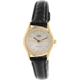 Casio LTP-1094Q-7A Women's Analog Basic Wristwatch, Black/Gold/Silver [Watch], Classic