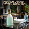 4 Pcs Soap Dispenser Pump Replacement, Gold Stainless Steel