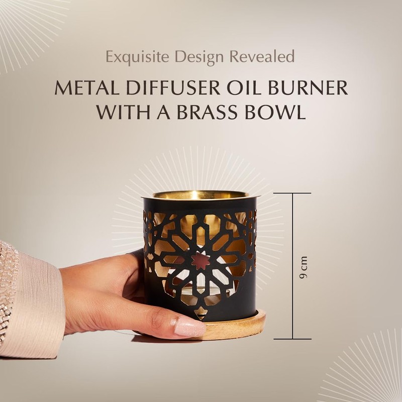 Dukhni Oud Diffuser Oil, Essential Oil Gift Set & Oil