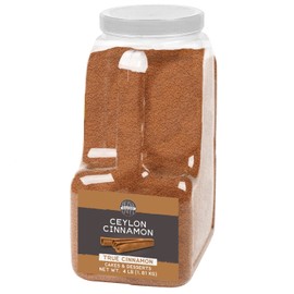 Birch & Meadow Ceylon Cinnamon, 4 lb, True Cinnamon, Ground Spice