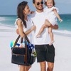 VIGEGARI Large Mesh Beach Bag - XL Beach Tote Sandproof