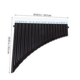 ULDIGI Pan Flute Instrument Pipes Key of C Pan Flute for Beginners Musical Instrument for Practice and Performance for Students and Teaching