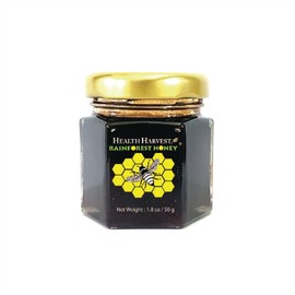 Tualang Black Honey 1.8oz (TA 11.5+, Pollen Count 4.0M+, Pollen Variety 100+) Intense Choice for Women Preservation, Wild-ripening on 250ft Treetop, Raw, Unpasteurised, Unfiltered