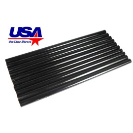 Xscorpion 10 Pieces Hi-Temp 10" Inch Black Hot Glue Stick Multi Purpose Glue Gun Quick Set