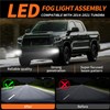 Aspaton Front Bumper Fog Light Assembly Compatible with 2014-2021 Tundra
