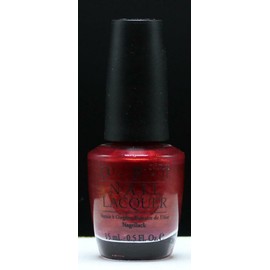 OPI O.P.I. opi Nail Lacquer # HL 815 Rosie Misletoe-sies (Holly Red ) Free S&H