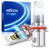 Marsauto 9007/HB5 Fog Light Bulbs, 34,000LM Ultra-Bright for Wider Vision,