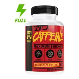 Cafeina Mutant Caffeine 240 Tabs Energia Pre Entreno Sf Cf2 Sabor Sin sabor                                                                           