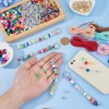 DICOSMETIC DIY Key Chain Craft Sets Including 550 Pieces Acrylic