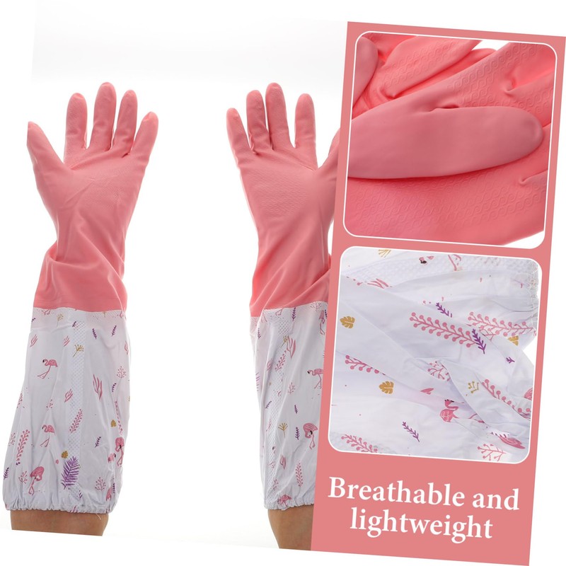 Mobestech PVC Gloves Dishwashing Kitchen Cleaning Laundry Pet Care Household
