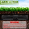Qualirey 8 Pcs Adjustable Mole Traps for Lawns Gopher Trap