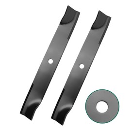Belleone Replacement 110-6568-03 106-2247-03 Medium Lift Mower Blades Set Compatible with 42'' Mower Deck Toro Exmark Quest Series TimeCutter SS4235 Z4235 Z4200 SS4260 SS4200 (2 Pack)