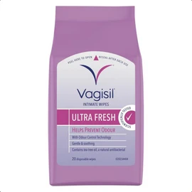 Vagisil Feminine Pouch 20 Wipes