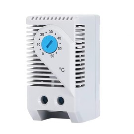 KTS011 Mechanical Thermostat 0-60°C Adjustable Compact Normally Open Temperature Control Switch Electronic Parts Digital Mechanical Temperature Controller