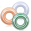 Xinghonyac Inflatable Pool Tubes with Handles - 3Pcs 30"x14" Striped