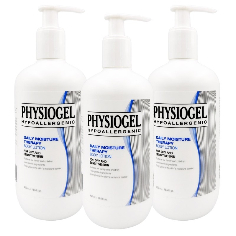 Physiogel Daily Moisture Therapy Body Lotion 400ml x3 Non-sticky body