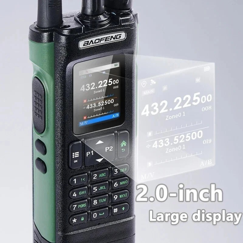BAOFENG DM-32 GPS 8W Walkie Talkie Multi Band DMR Digital