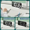 CYMNER Super Clear LED-Display Digitaler Wecker - Modernes Design, Multifunktional,