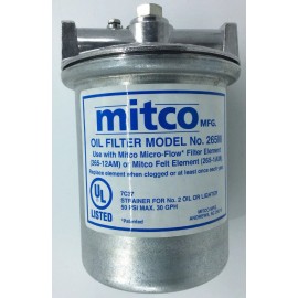 Mitco 265M Oil Filter 30GPH 3/8" NPT