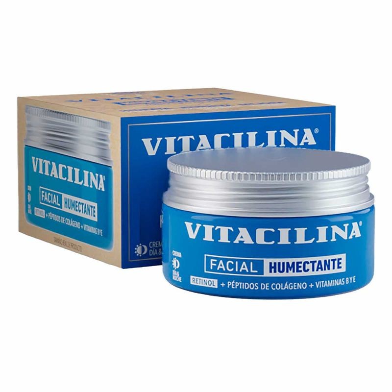 Crema Facial Vitacilina Humectante Retinol 100g