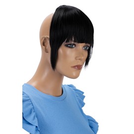 Prettyshop Clip-In Extension Side Fringe Hair Piece, Natural Hair Insert, Various Colours