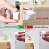 LATTCURE Baby Child Safety Magnetic Cupboard Protector Cabinet Lock 8