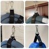 YCXX-HOME 2-Pack Heavy Duty Storage Strap with 360° Rotating Carabiner