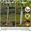 Nuenen 12 Pcs Corrugated Tree Guards, Long 15.75 Inch Diameter