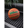 WILSON Evolution Indoor Game Basketball, Green, Size 6-28.5"