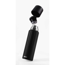 SIGG Stainless Steel Drink Bottle 0.5L Gemstone Black