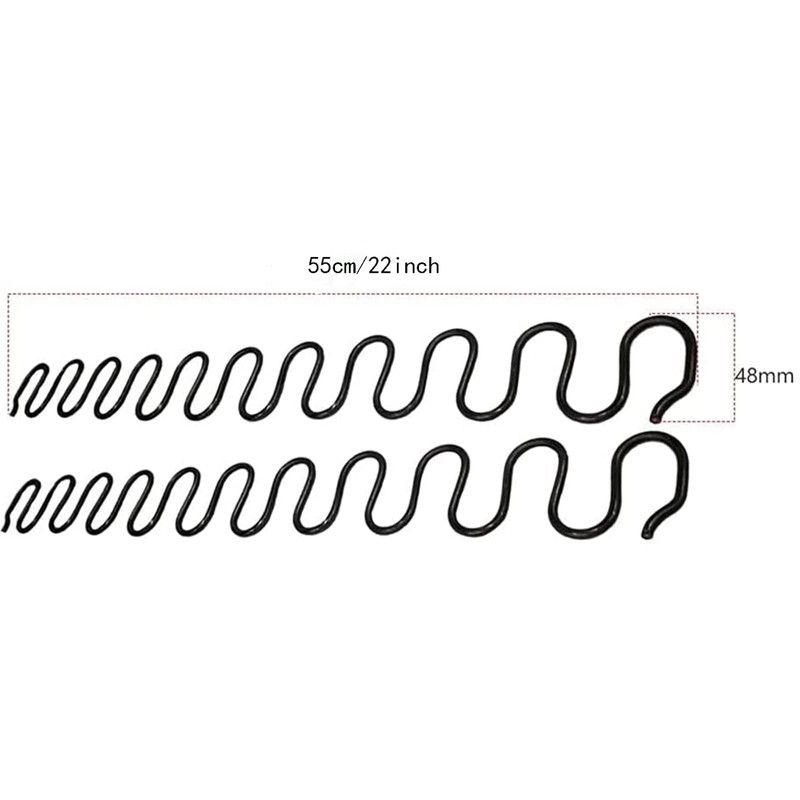 Carkio Sofa Replacement Springs, 2 Pieces 54.6 cm Spring with