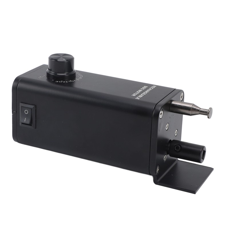 Rotisserie Motor Aluminum Alloy 10W 3 to 12V Adjustable Rechargeable