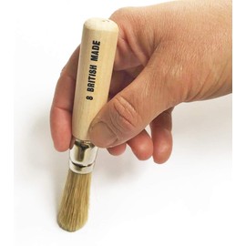 Dovetails Vintage Stencil Brush Size 8-18 mm Dome Topped Pure Bristle - Great for detailing