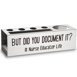 akeke Funny Nurse Educator Gifts for Women, Men, Nurse Educator Gifts, School Nurse Educator Life Appreciation Thank You Week Day Birthday Humor Gifts Office Decor Pencil Holders & Pen Holders ASB31