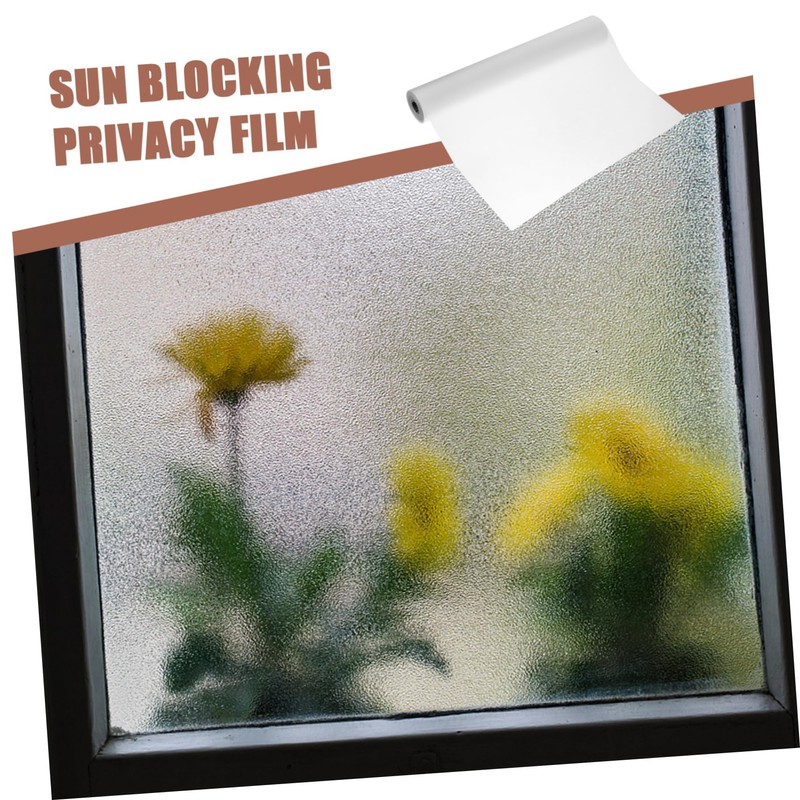 STOBAZA Eazy Install Privacy Window Film Frosted Window Clings Static