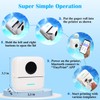 Vicbear Vicbear Mini Portable Printer, Inkless Sticker Printer with 12