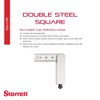 Steel Reading Double Square with Graduated Blade, Both Edges One