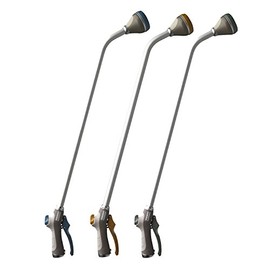 Nelson 851452-1001 Shower Spray Pattern Watering Wand with Rezimar Head and Flow Control, Color Received May Vary