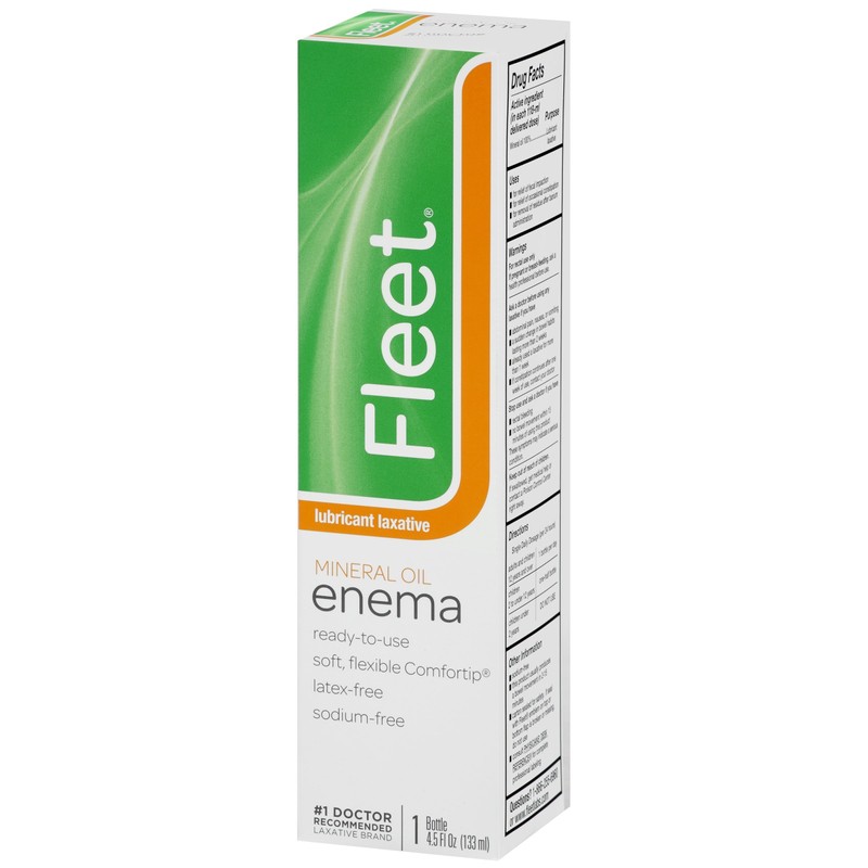 Fleet Mineral Oil Enema, Latex Free - 4.5 fl oz
