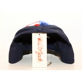 CAT & JACK-USA Flag Sequins Baseball Adjustable OSFM Kids or small adults-NWT