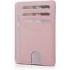 Teskyer Credit Card Case, ID Card Holder, Premium PU Leather,