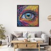Impossible Puzzles for Adults 1000 Pieces, Colorful Eye Gemstone Art