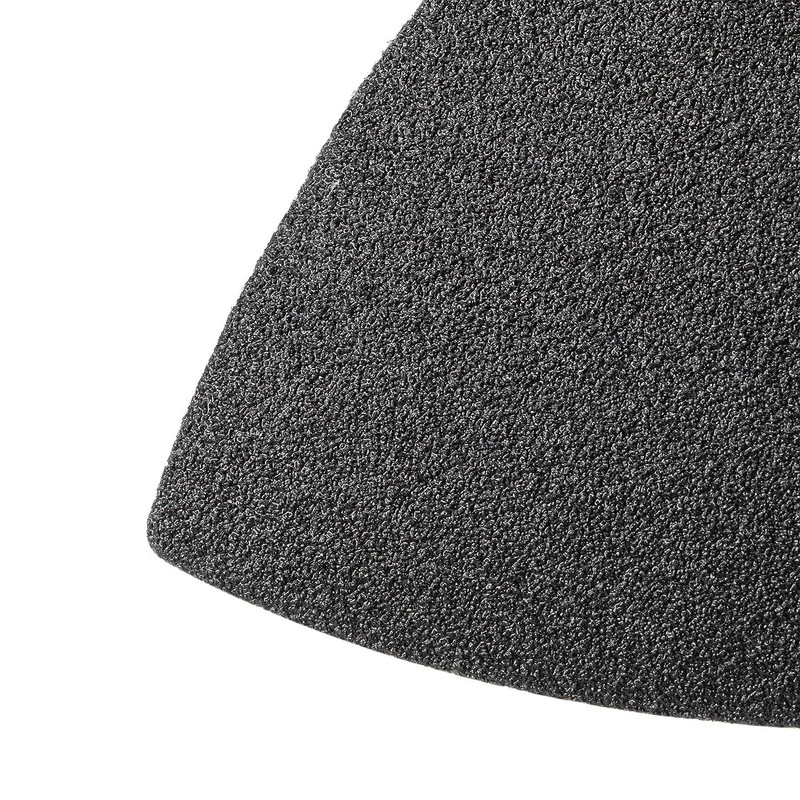 TA-VIGOR 30Pcs 80 Grit Triangular Sandpaper, 90mm Hook and Loop