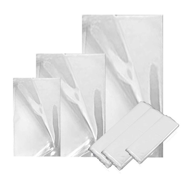 CNYMANY - 300 bolsas termorretráctiles de 3.9 x 6.3 pulgadas,