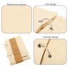 lvifloae Blank Fabric Sketchbook Art Journaling Fabric Sketch Book Linen