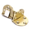 OwnMy 2 Pcs Solid Brass Hinges, Drop Front Desk Drawer