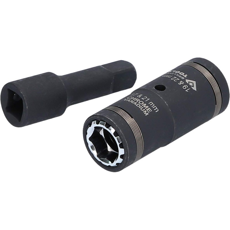 BRILLIANT TOOLS BT691011 4-in-1 Impact Socket Set, 2 Pieces [Powered