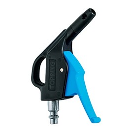 TOPRING 60.092 TOPQUIK Polyamide Nozzle Safety Air Blow Gun with Integrated 1/4 Industrial Quick-Connect Plug. Series 60