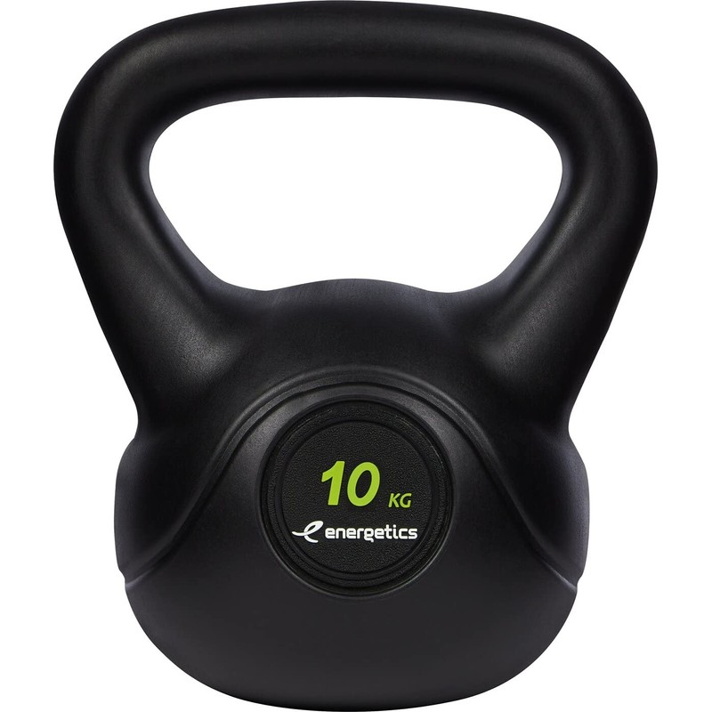 ENERGETICS Training Dumbbell Kettlebell Cement Black (200) XL